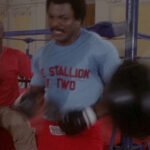 Apollo Creed The Stallion In Two T-shirt Rocky movie