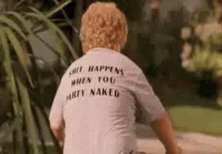Bad Santa Shit Happens When You Party Naked GIF