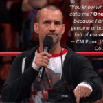CM Punk counterfeit Bucks promo aew