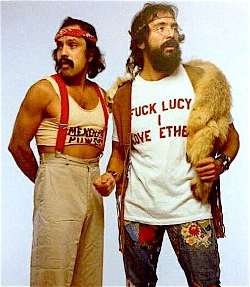 Cheech and Chong Fuck Lucy I Love Ether shirt