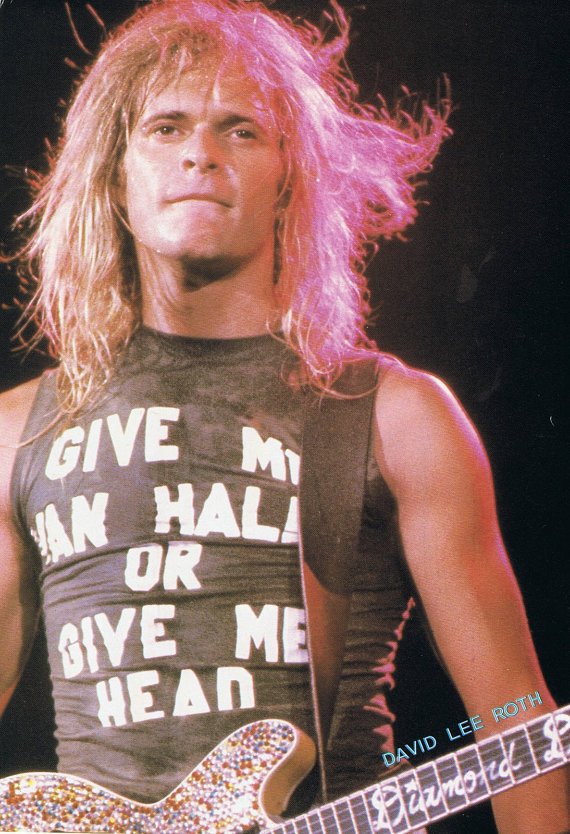 GIVE ME VAN HALEN OR GIVE ME HEAD T-Shirt as worn by David Lee Roth