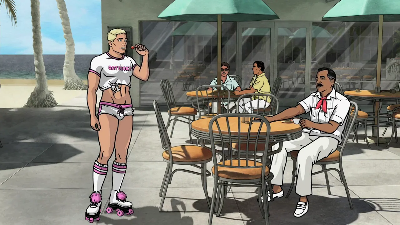 GOT DICK Archer gay disguise