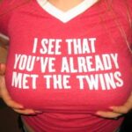 I SEE THAT YOU'VE ALREADY MET THE TWINS T-Shirt