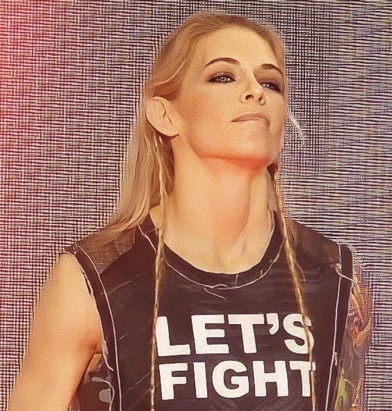 Jessamyn Duke LET'S FIGHT sleeveless shirt