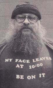 MY FACE LEAVES AT 10h00 BE ON IT Outlaw Biker shirt