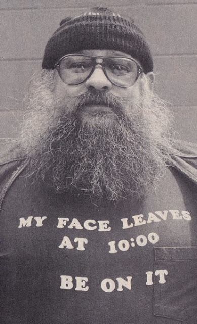 MY FACE LEAVES AT 10h00 BE ON IT Outlaw Biker shirt