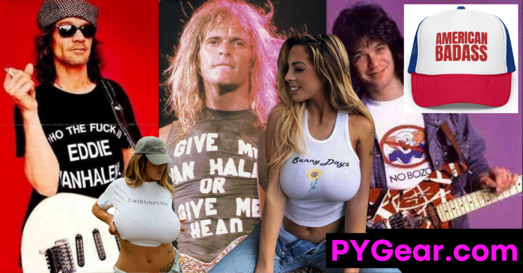 NEWSLETTER #33 Best Van Halen T-Shirts, American Badass trucker hat, weekly eye candy
