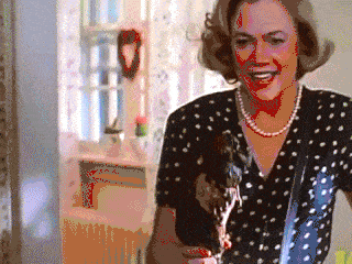 Serial Mom murder gif