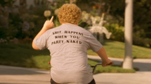 Shit Happens When You Party Naked T-Shirt