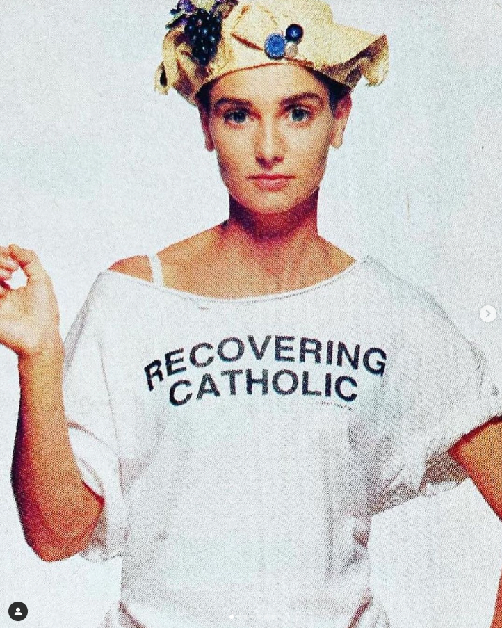 Sinead O'Connor Recovered Catholic t-shirt