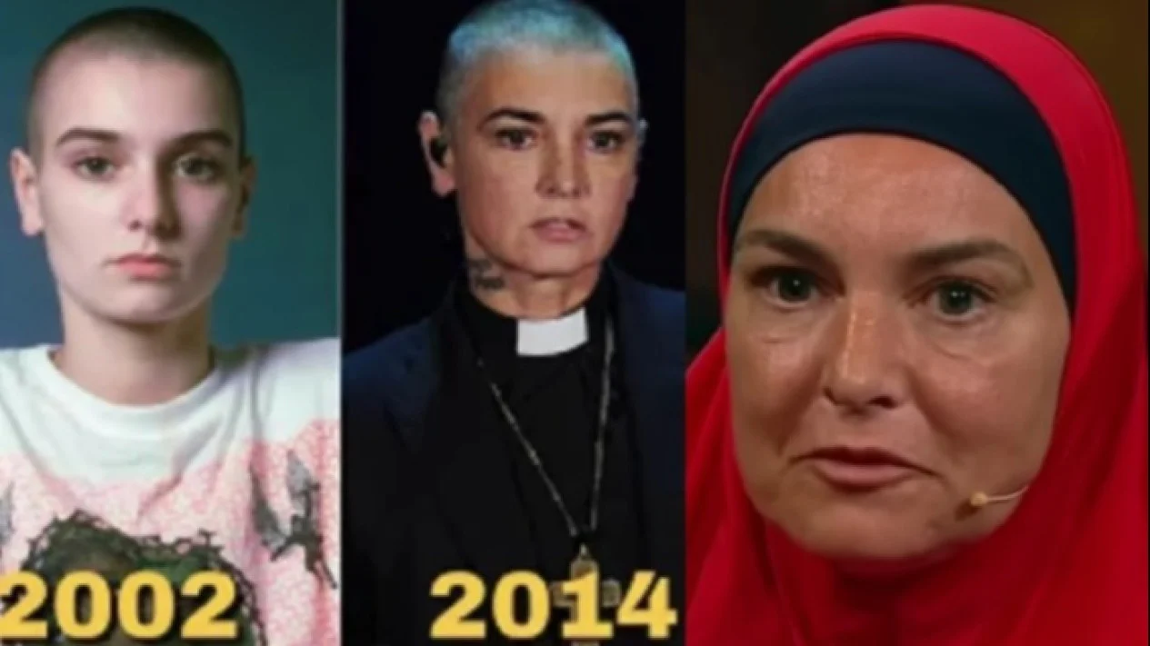 Sinead O'Connor look evolution