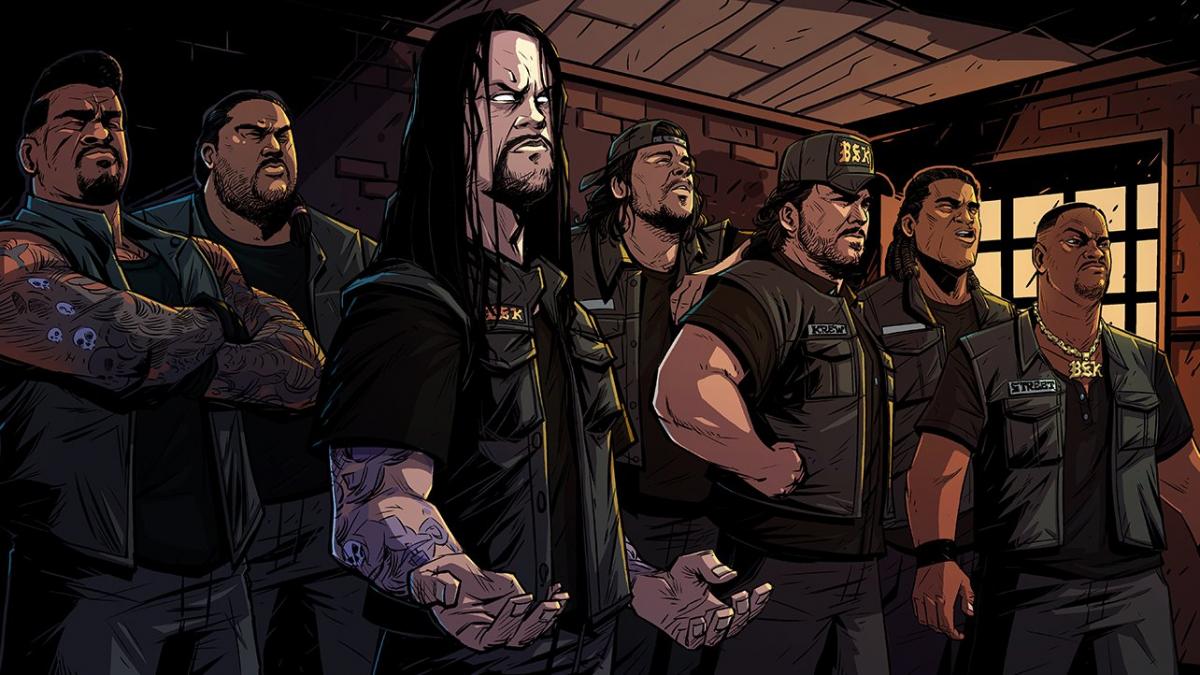 The Undertaker BSK Bone Street Krew drawing