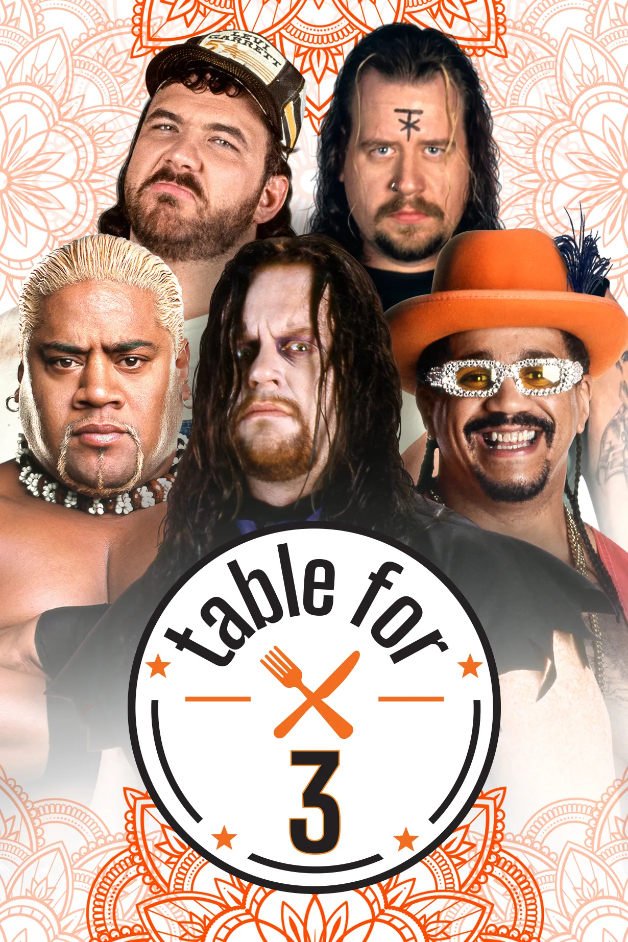 WWE Network Table for 3 - BSK Bone Street Krew