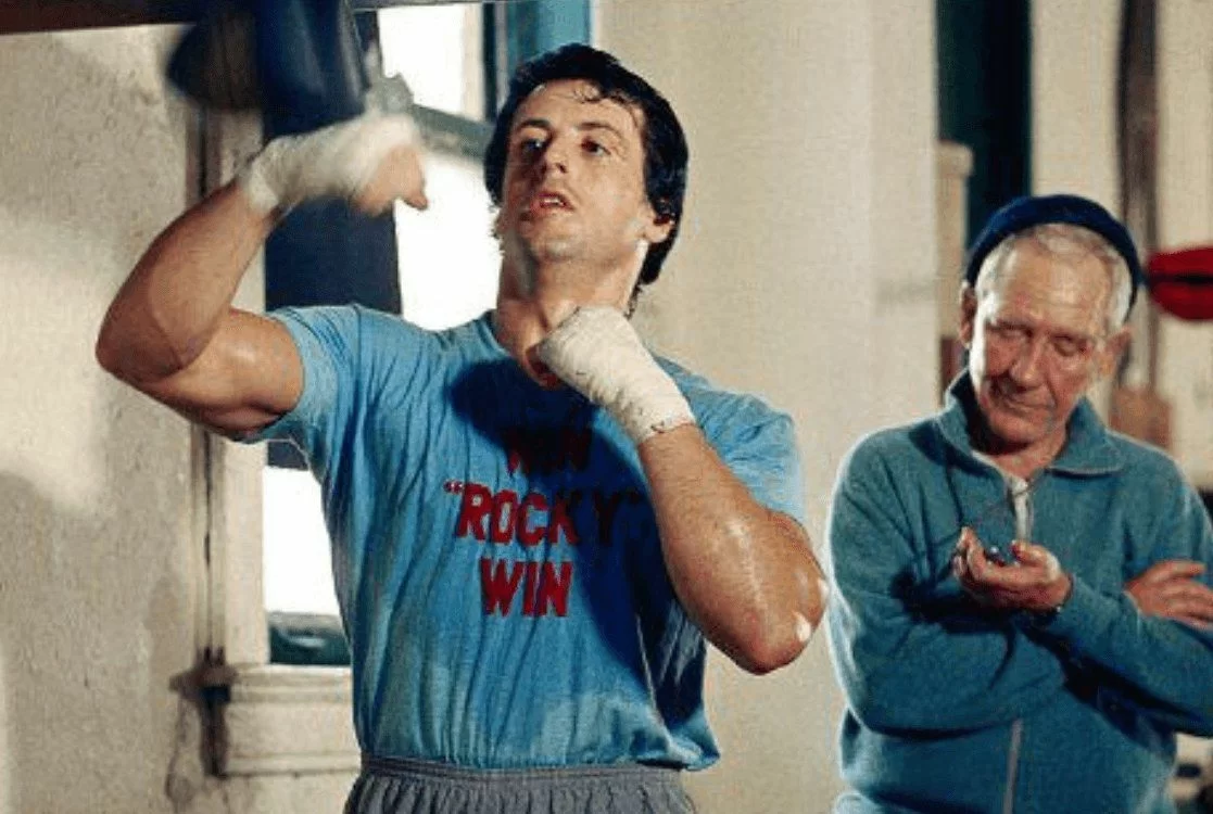 Win Rocky Win T-shirt as worn by Sylvester Stallone in Rocky II