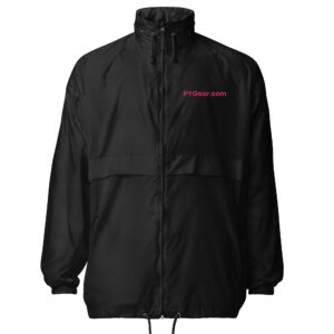 PYGear.com windbreaker (with hood) embroidered
