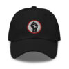 BLACK POWER - BLACK FIST Dad hat (Embroidered)