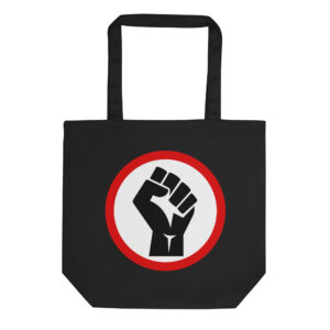 BLACK POWER - BLACK FIST Eco Tote Bag
