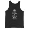 Shayna Baszler KEEP CALM and CRANK RIP TEAR Tank Top