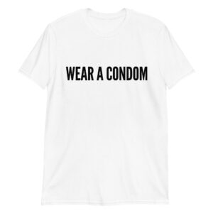Sinéad O’Connor ‘WEAR A CONDOM’ shirt