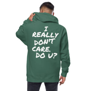 I REALLY DON’T CARE, DO U? Melania Trump jacket / zip up hoodie