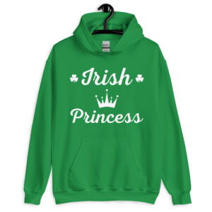 Sinead O'Connor IRISH PRINCESS Green Hoodie