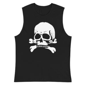 Heavy Metal Skull Sleeveless Shirt