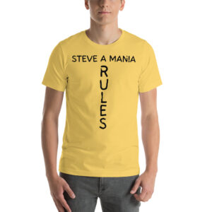 ECW Steve Austin Steve A Mania Rules shirt
