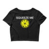 SQUEEZE ME Lemon Crop Top
