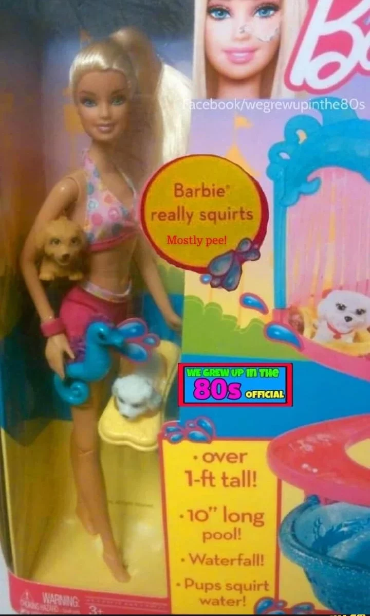 Barbie squirts