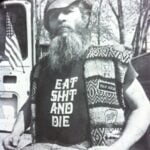 Eat Shit And Die biker shirt