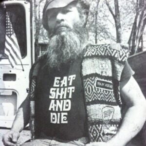 Eat Shit And Die biker shirt