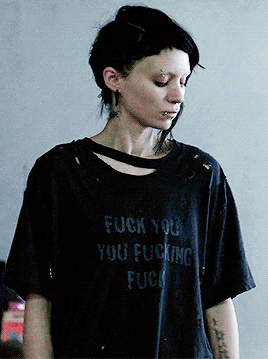 FUCK YOU YOU FUCKING FUCK shirt The Girl With the Dragon Tattoo