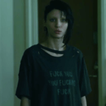 Girl With The Dragon Tattoo Fuck You You Fucking Fuck T-Shirt