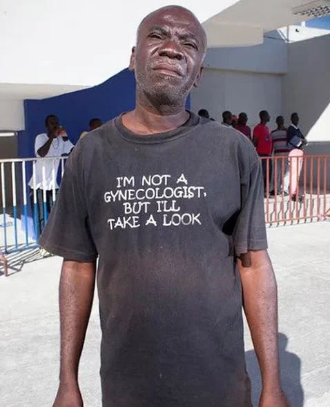 I'm not a gynecologist but I'll take a look shirt