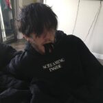 Lil Peep Screaming Inside hoodie. Goth Angel Sinner