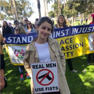 March for Our Lives - Real Men Use Fists