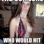 Nice tits ugly face