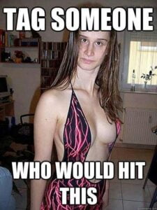 Nice tits ugly face