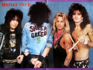 Nikki Sixx Sheer Greed jeans jacket Motley Crue