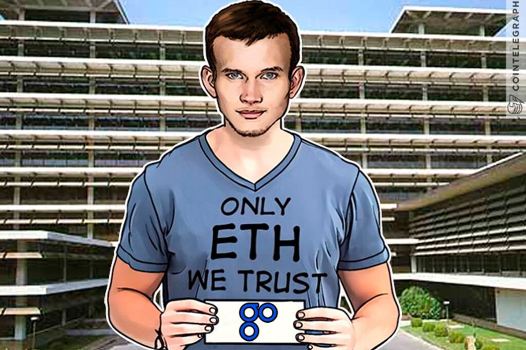 Only ETH We Trust Vitalik Buterin T-Shirt