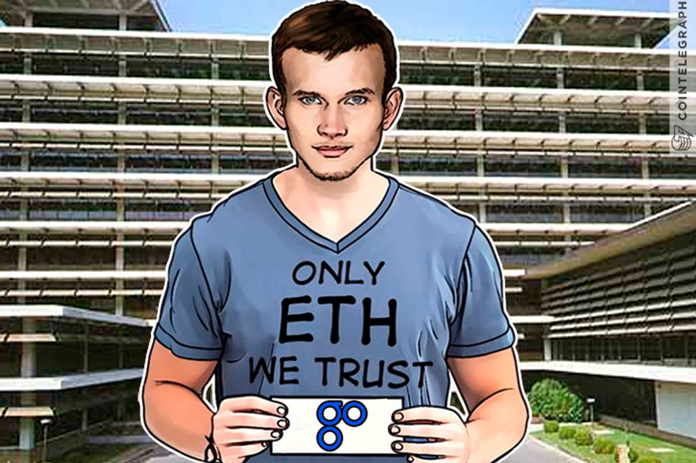 Only ETH We Trust Vitalik Buterin T-Shirt
