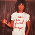 Rolling Stones Ronnie Wood I take candy from strangers t-shirt