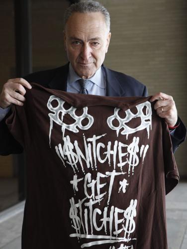 Sen. Charles Schumer SNITCHES GET STITCHES Shirt
