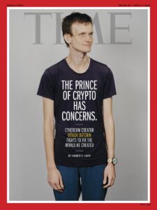 THE PRINCE OF CRYPTO HAS CONCERNS Ethereum Creator Vitalik Buterin Fights To Fix The World He Created By Andrew R Chow Shirt
