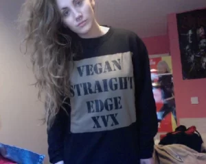 VEGAN STRAIGHT EDGE XVX shirt