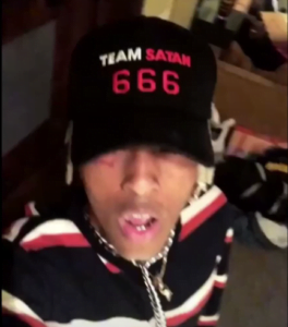 XXXTentacion TEAM SATAN 666 hat