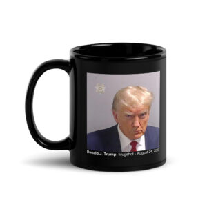 Alternative view of DONALD TRUMP MUGSHOT Coffee Mug