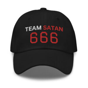 TEAM SATAN 666 hat