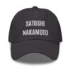 Kanye West – SATOSHI NAKAMOTO Dad hat (Embroidered)
