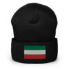 Drapeau des Patriotes tuque brodée